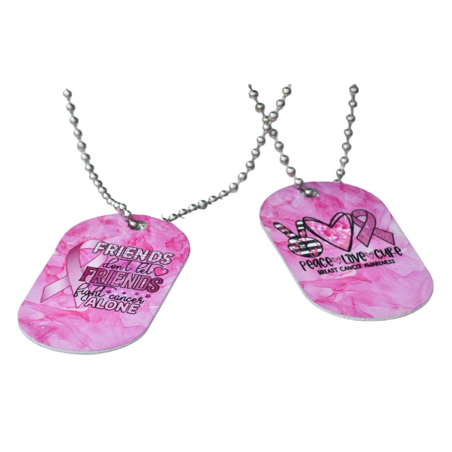 Breast Cancer Awareness Necklace