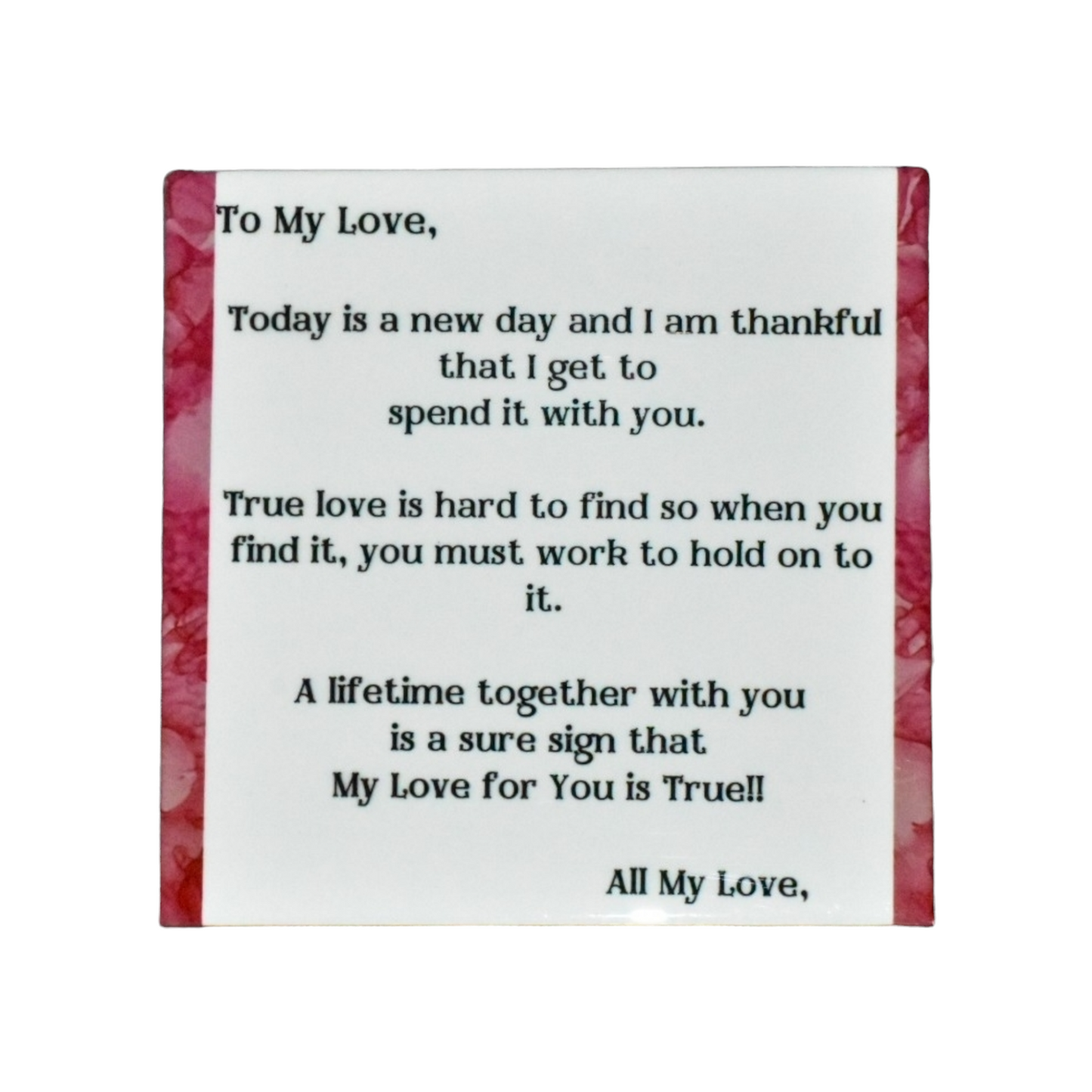 Ceramic Love Letter