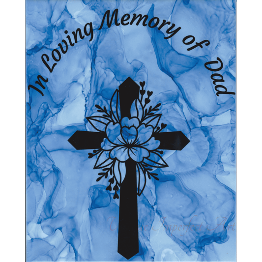 Ceramic Tile Memorial for Parents