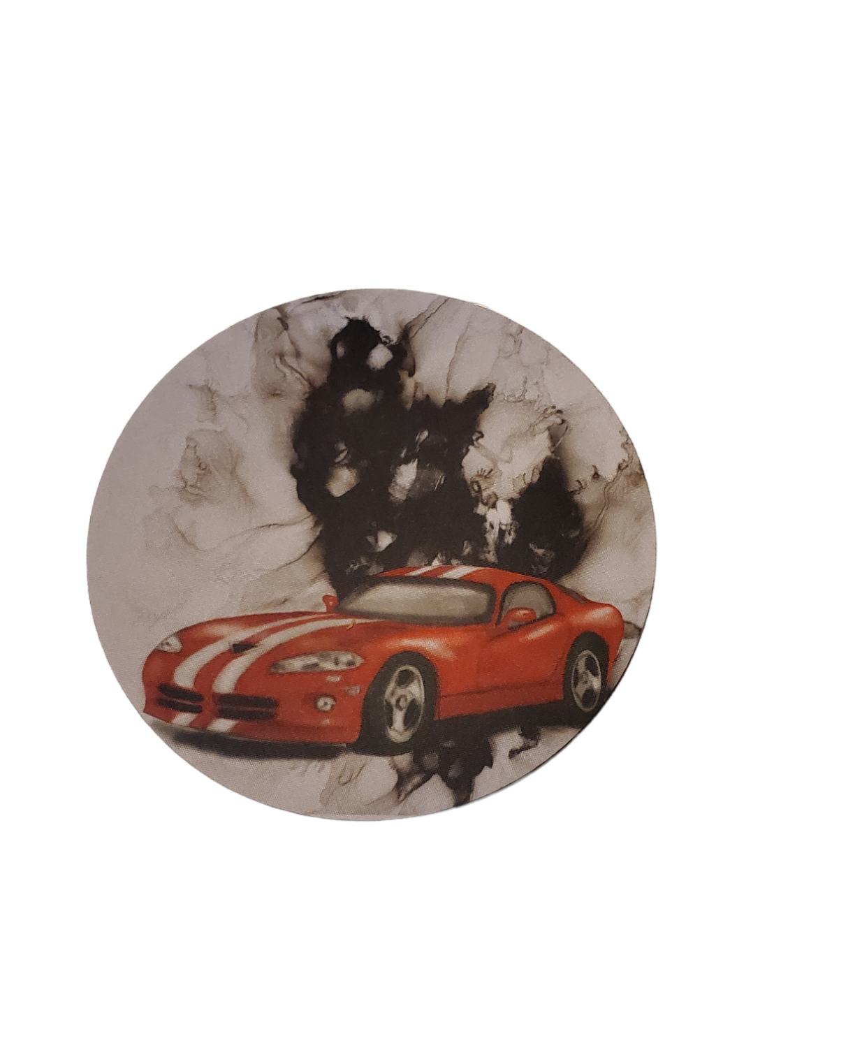 Printed Alcohol Ink and Classic Cars Mouse Pads