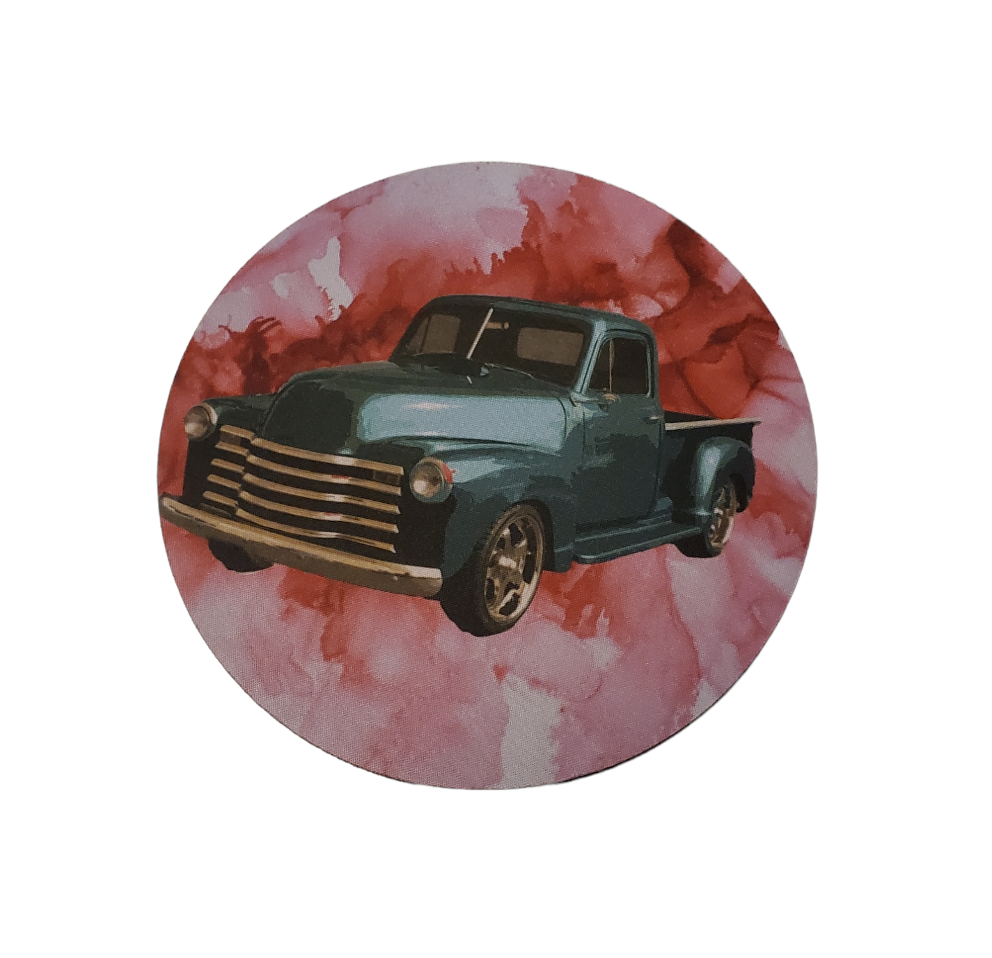 Printed Alcohol Ink and Classic Cars Mouse Pads